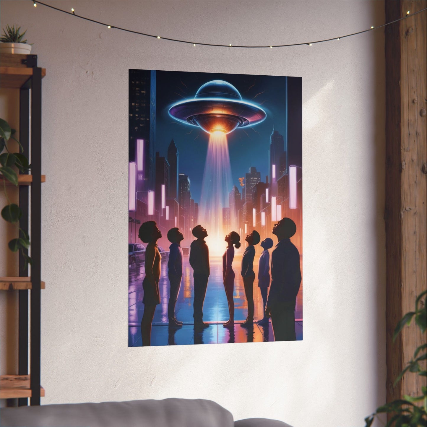 They're Here Matte Poster