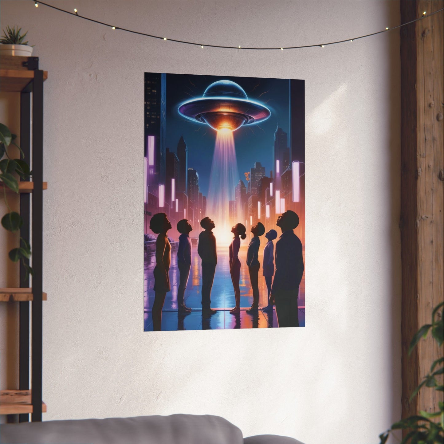 They're Here Matte Poster