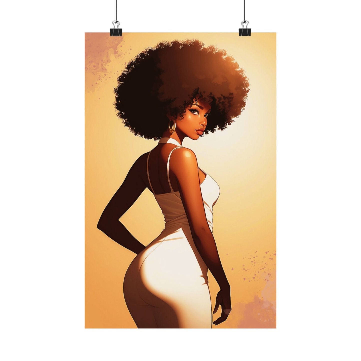 Look But Don't Touch Matte Poster