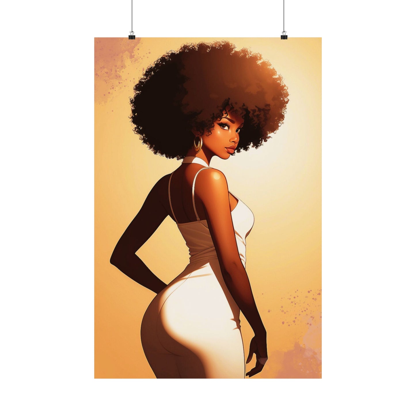Look But Don't Touch Matte Poster