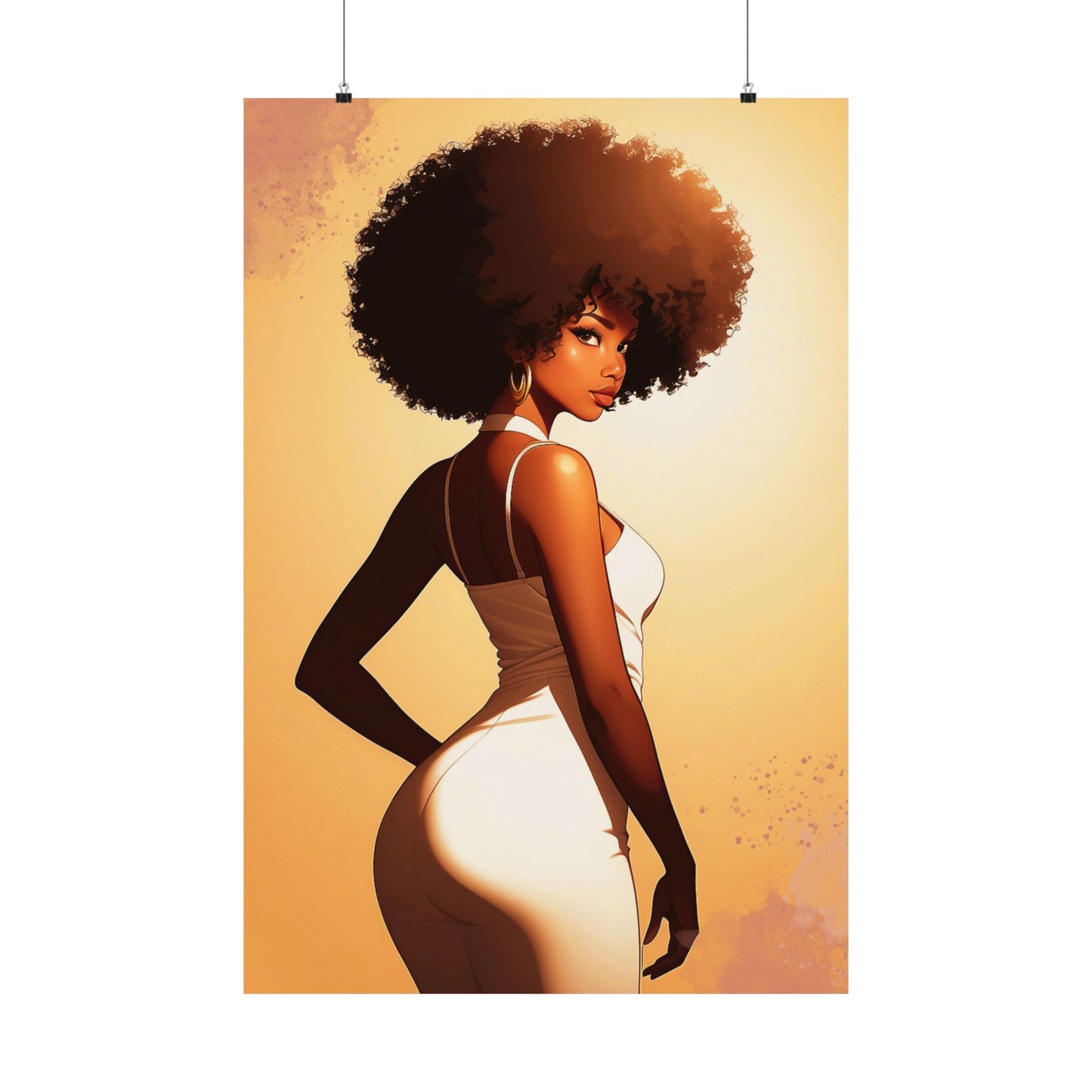 Look But Don't Touch Matte Poster