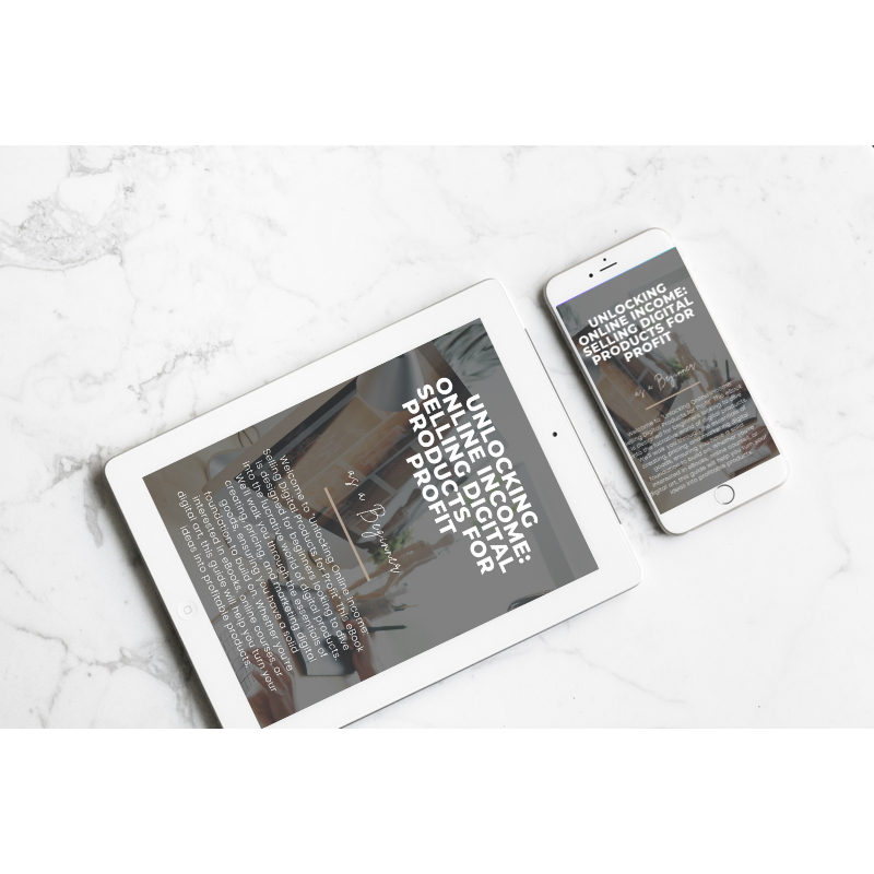 Selling Digital Products for Profit