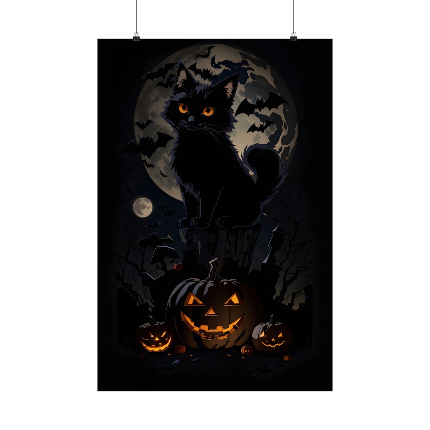 Haunted Harvest Matte Poster