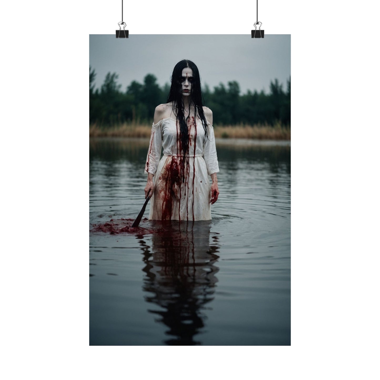 Eerie Waters Matte Poster