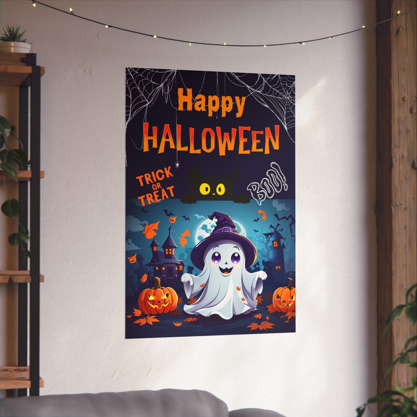 Happy Halloween Matte Poster