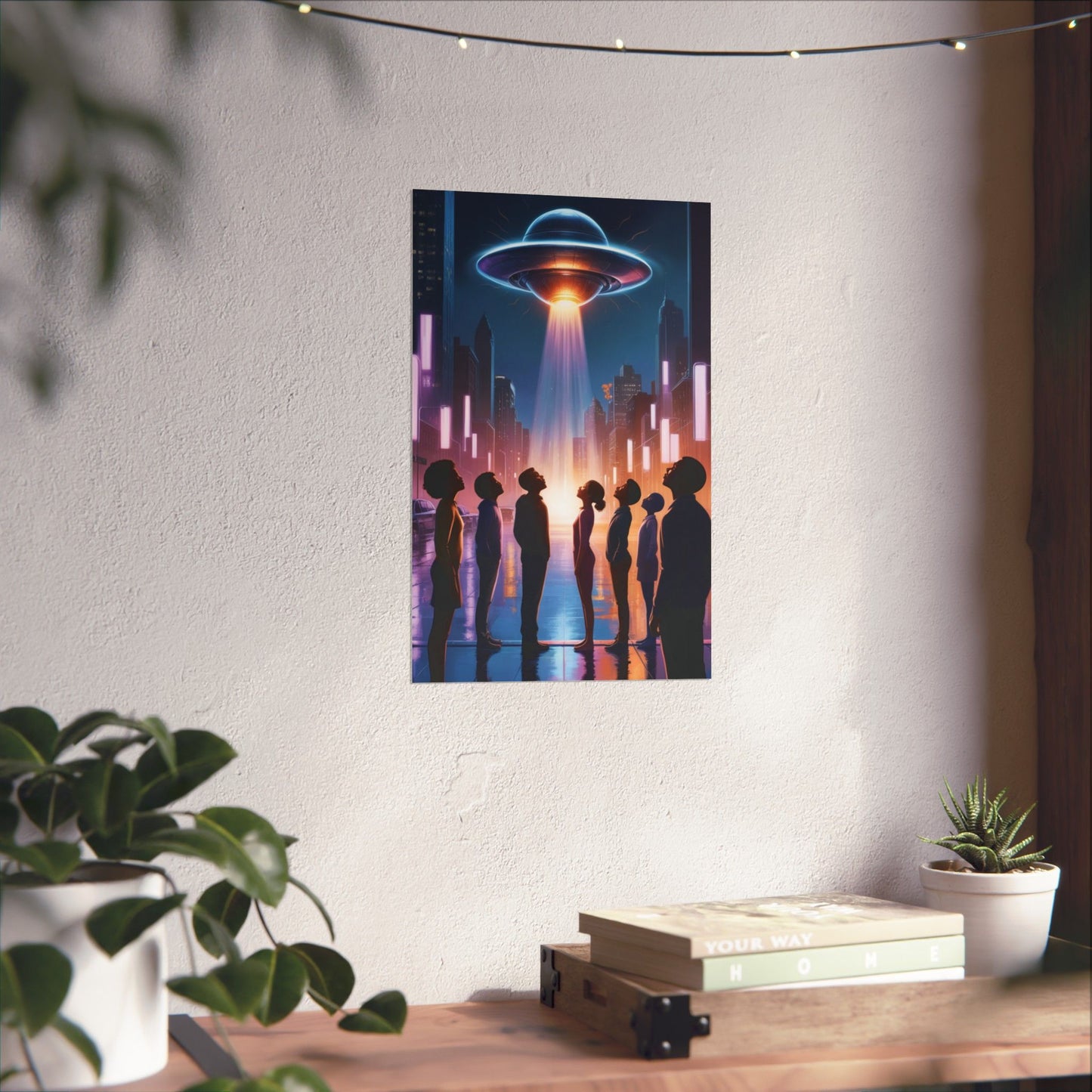 They're Here Matte Poster