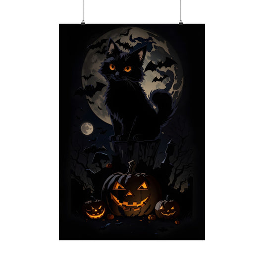 Haunted Harvest Matte Poster