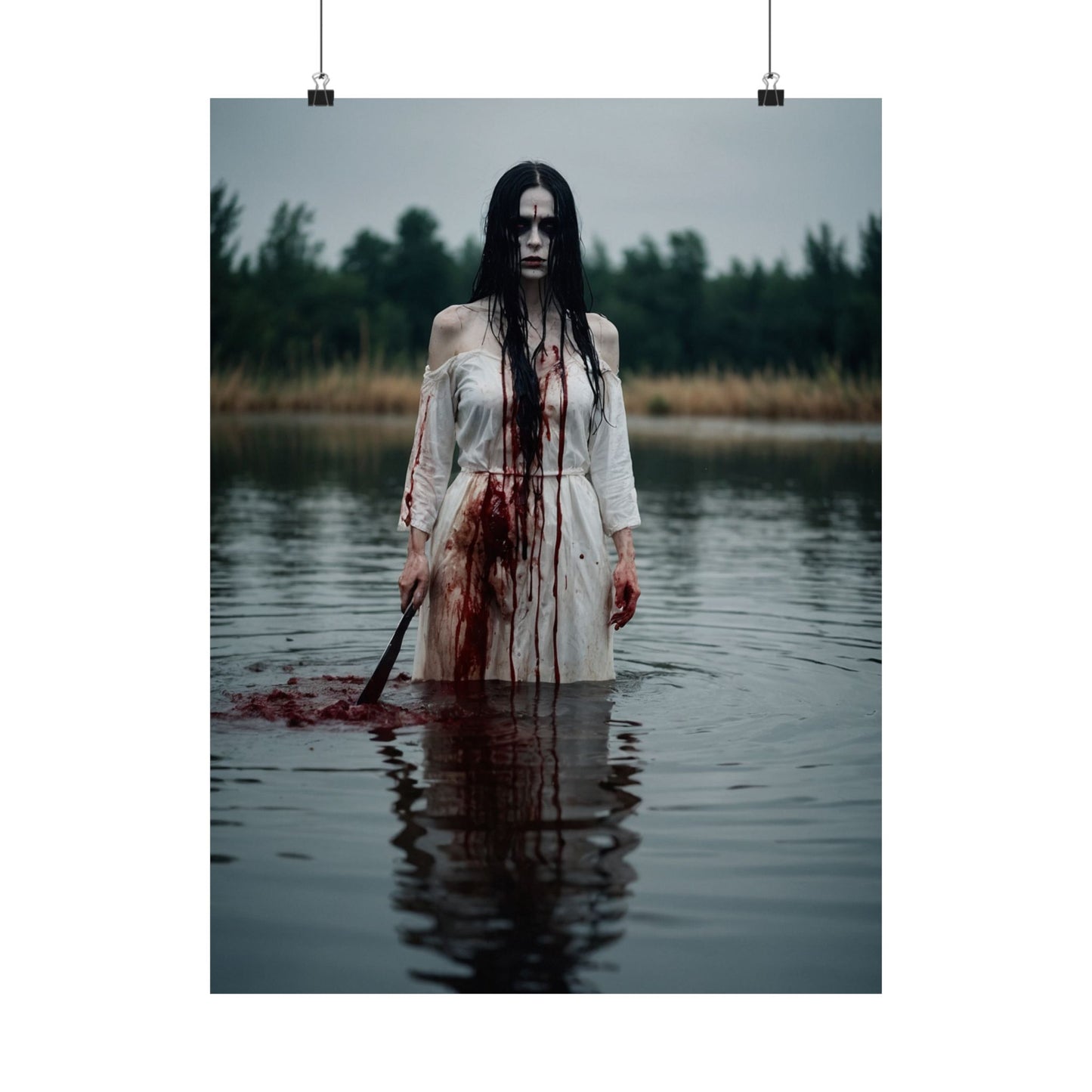 Eerie Waters Matte Poster