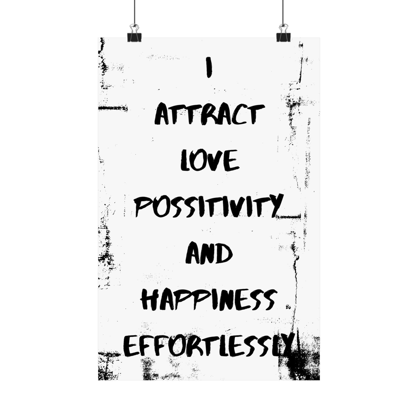 Attract It Matte Poster