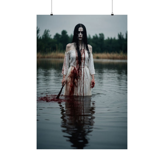 Eerie Waters Matte Poster