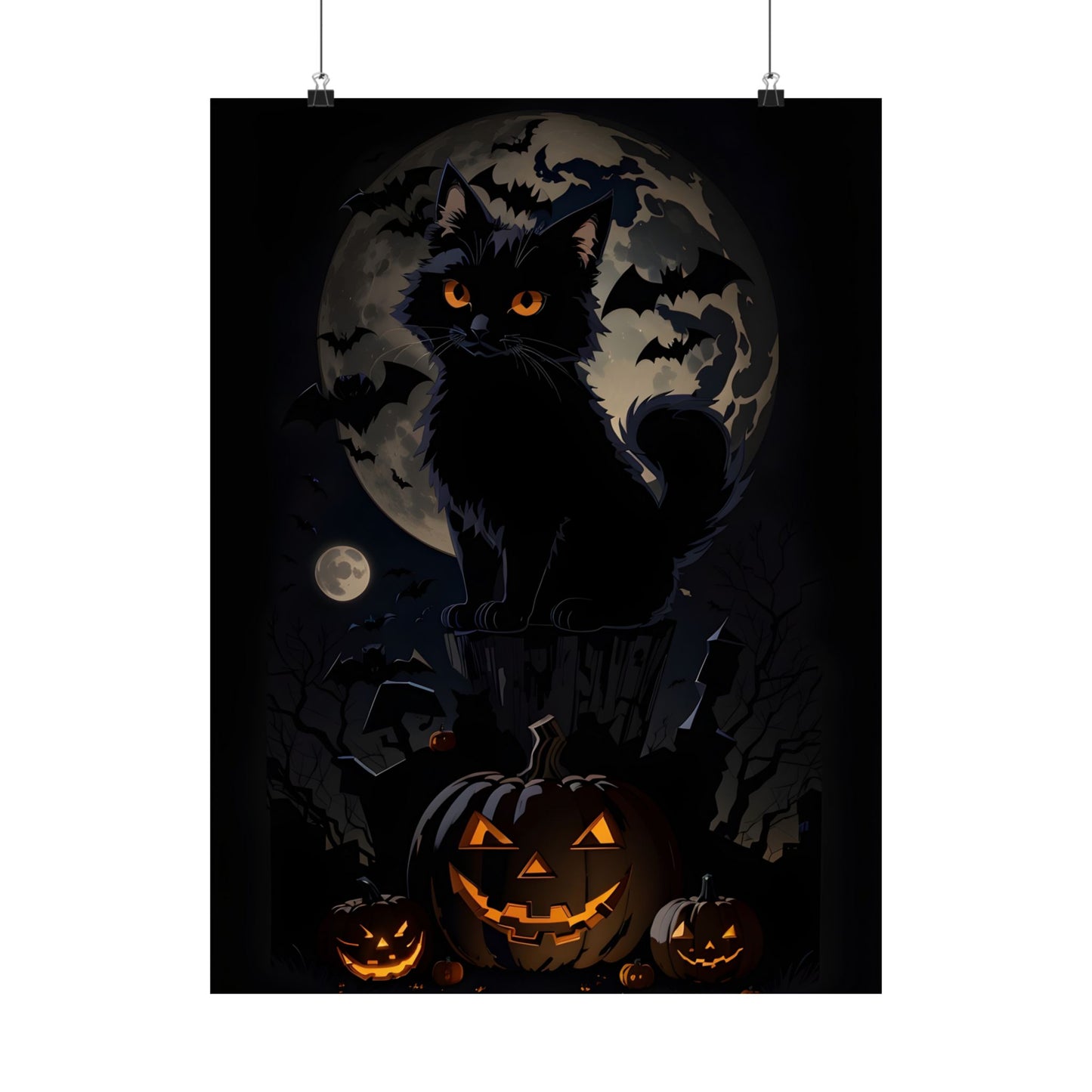 Haunted Harvest Matte Poster