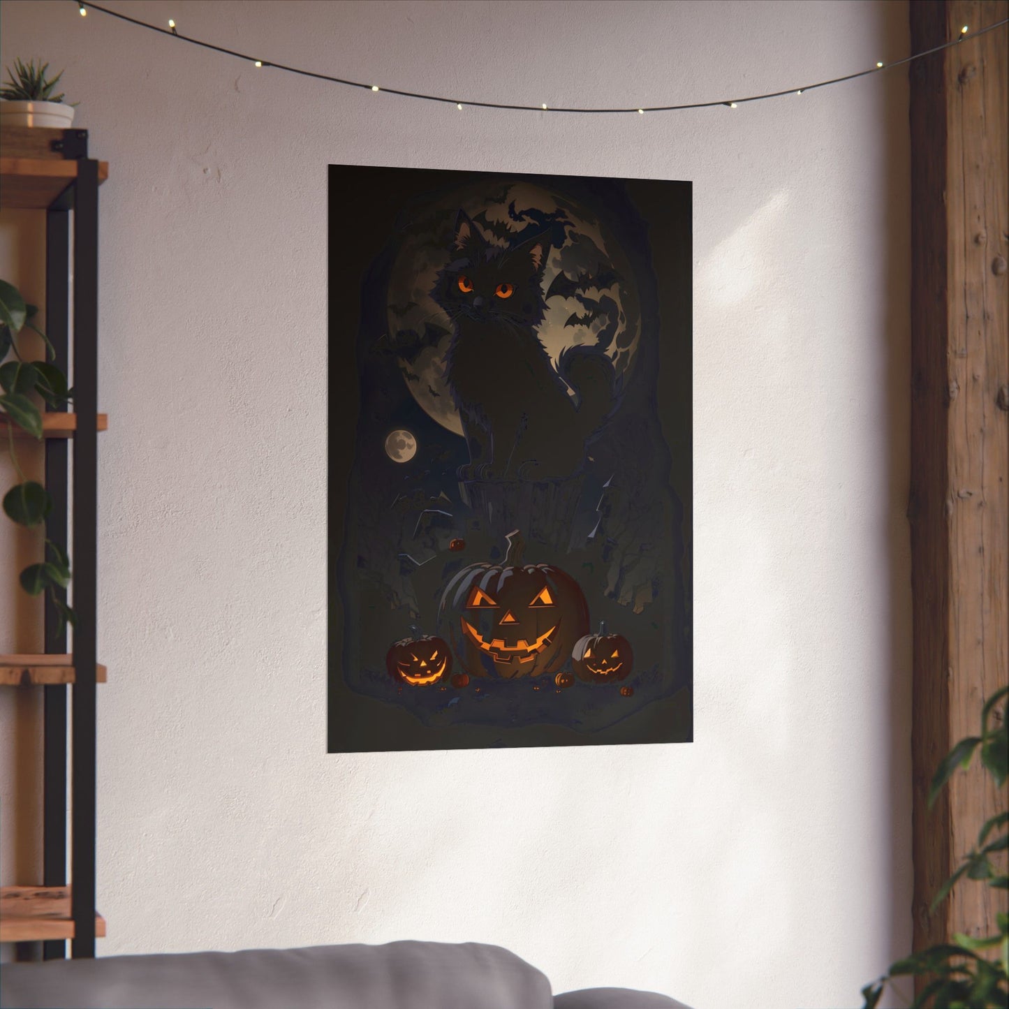 Haunted Harvest Matte Poster