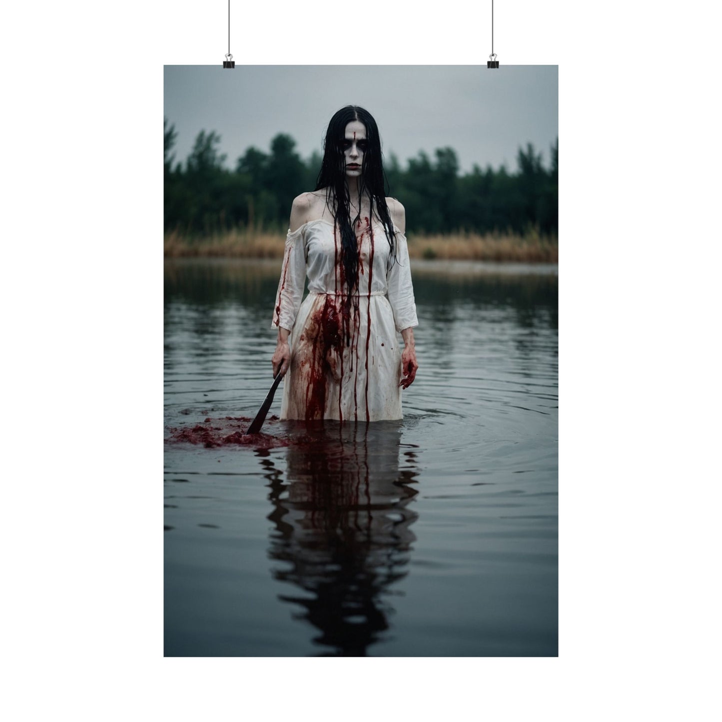 Eerie Waters Matte Poster