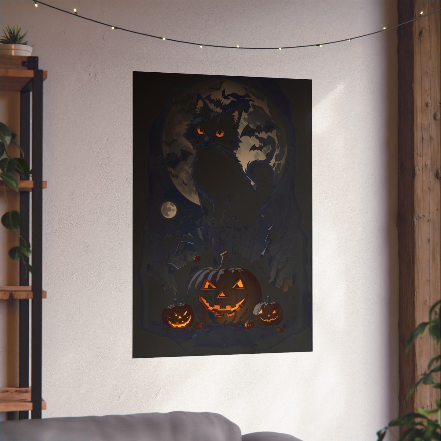 Haunted Harvest Matte Poster