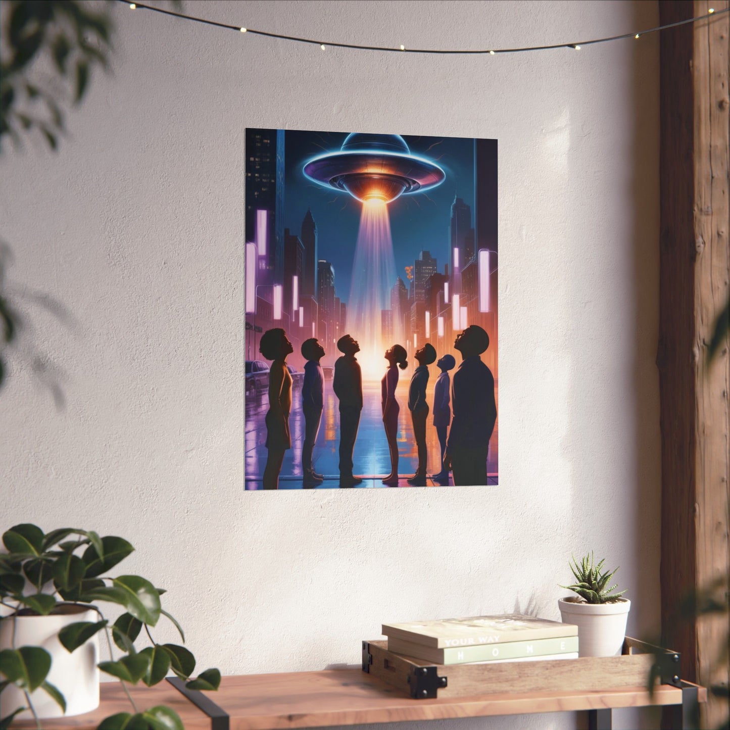 They're Here Matte Poster