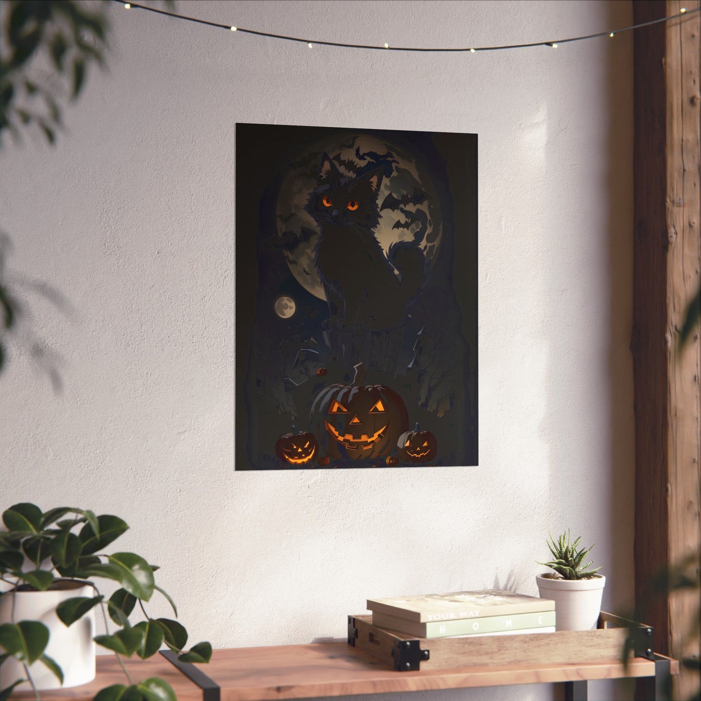 Haunted Harvest Matte Poster