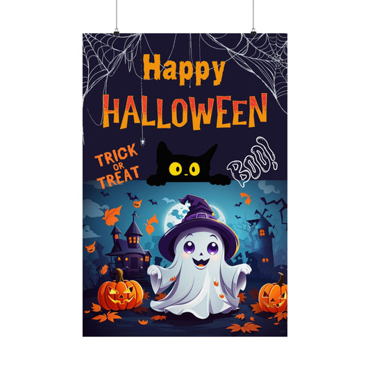 Happy Halloween Matte Poster