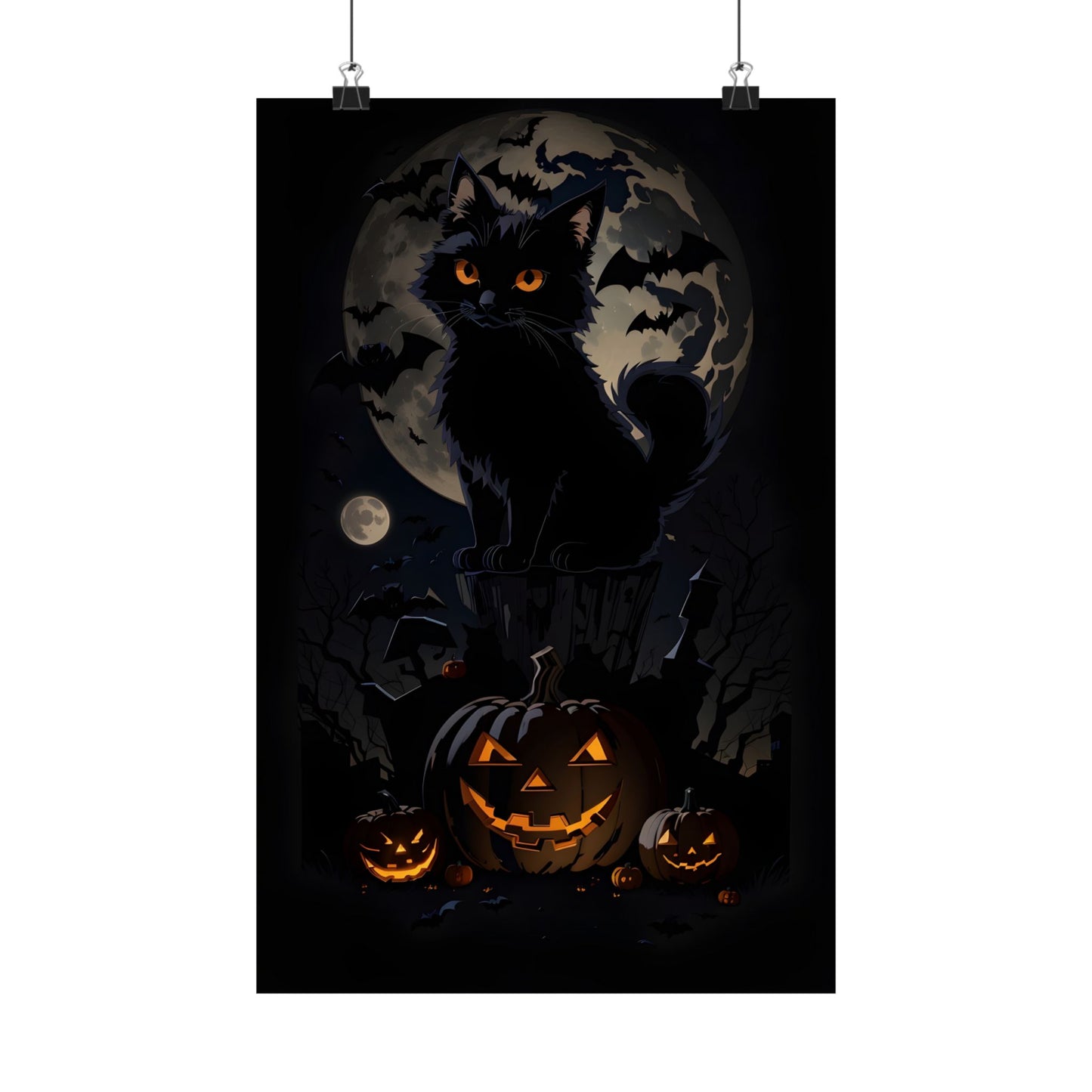 Haunted Harvest Matte Poster