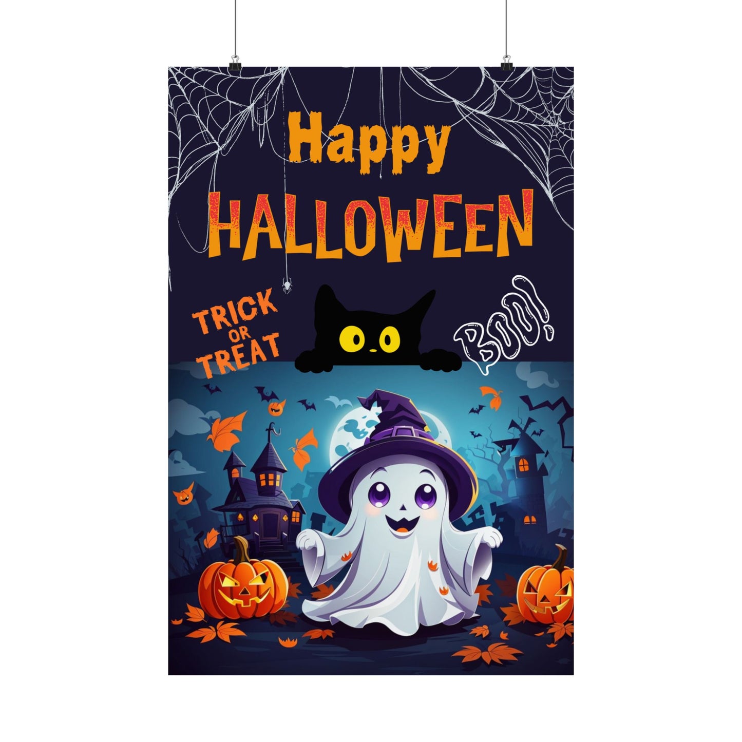 Happy Halloween Matte Poster