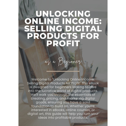 eBook- Selling Digital Products For Profit