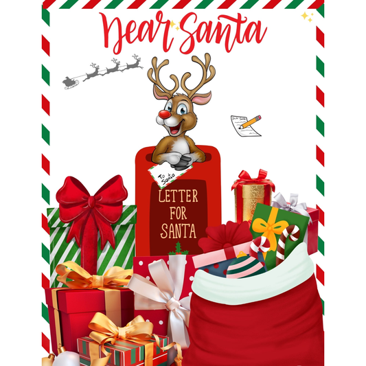 Dear Santa Printable Letter Kit