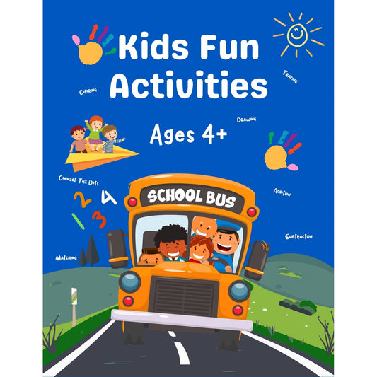 8.5x11 Printable Kids Fun Activities Pages