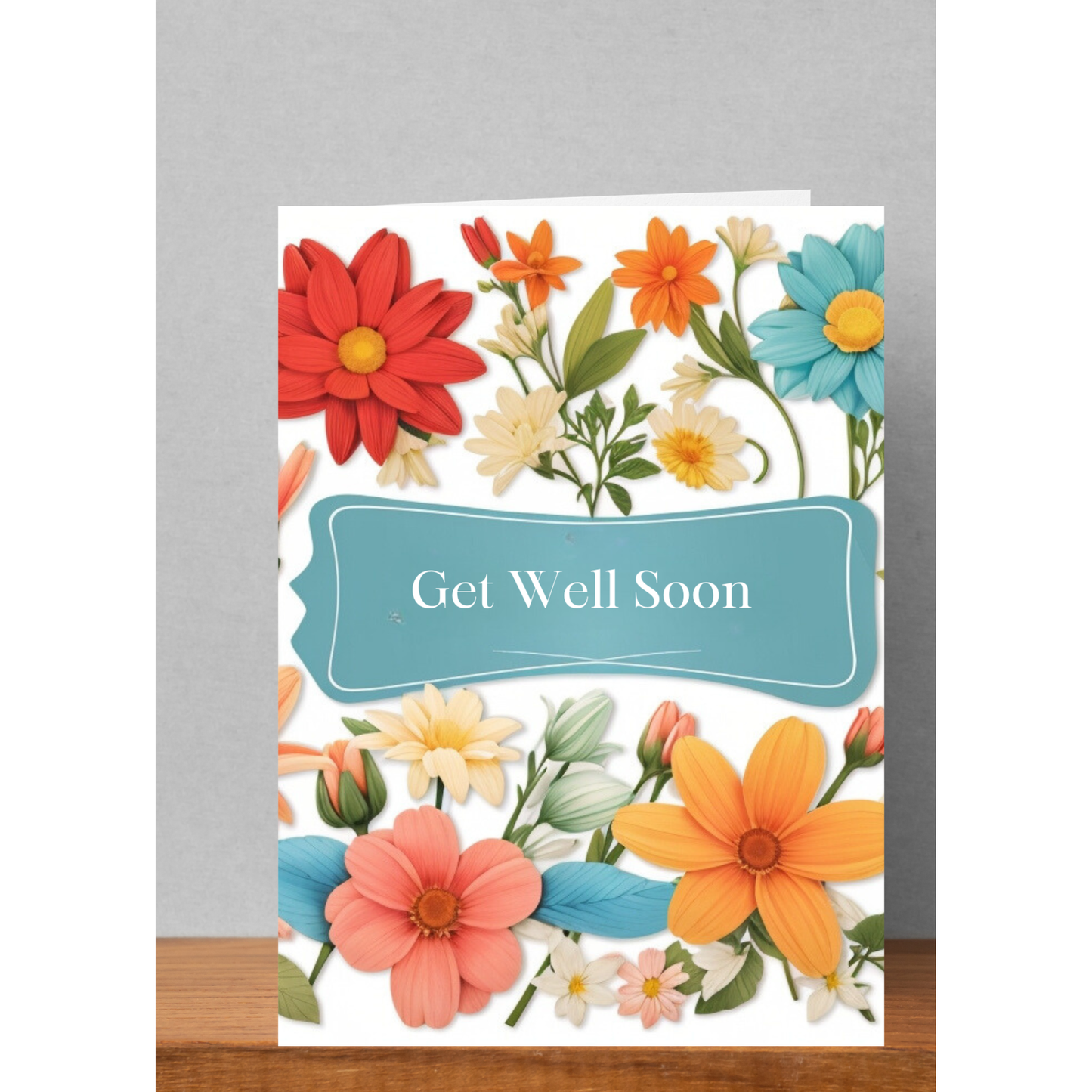 5x7 Get Well Soon