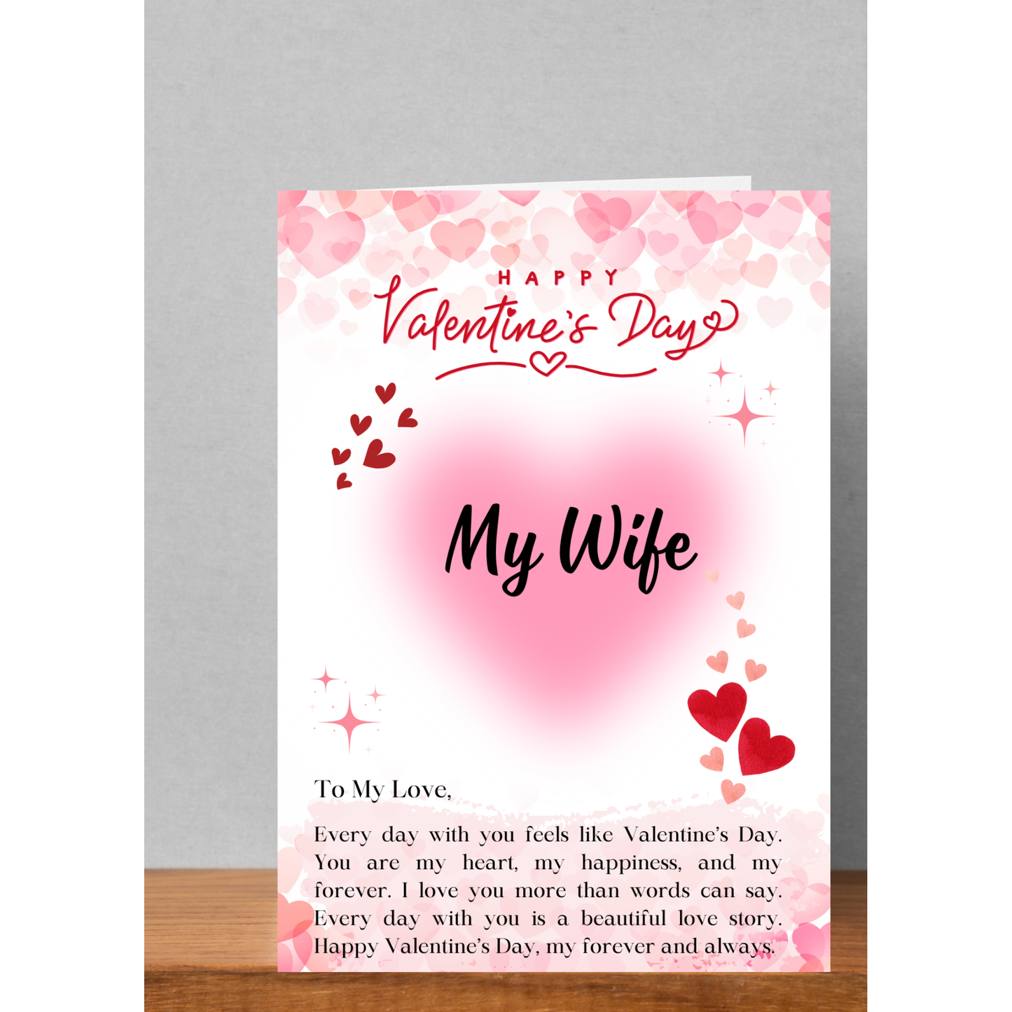 My Wife Heartfelt Valentine Message